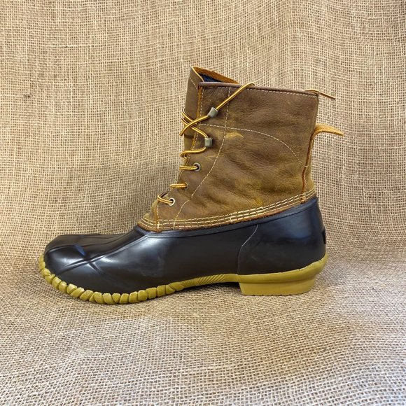 Georgia boot duck boot waterproof work boots hunting leather brown size 14 - Picture 5 of 9